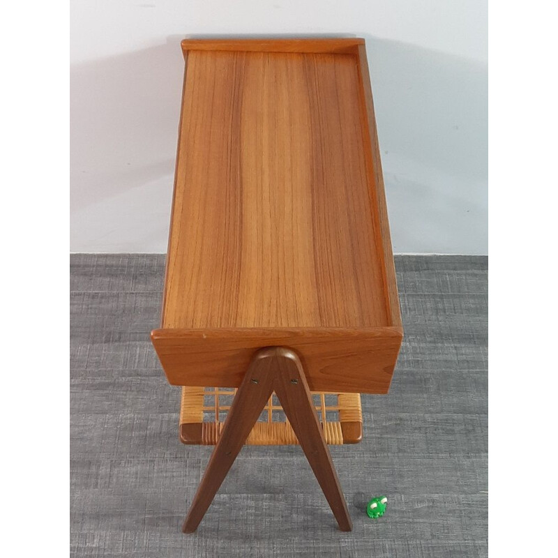 Small Vintage Teak Console, Denmark, 1960s