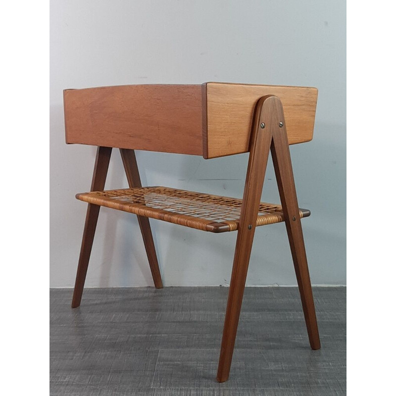 Small Vintage Teak Console, Denmark, 1960s