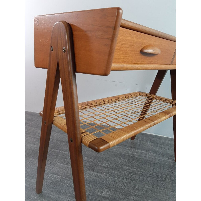 Small Vintage Teak Console, Denmark, 1960s