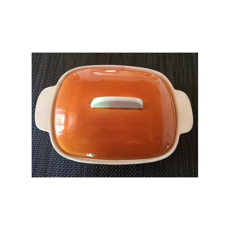 Vintage "Deauville Collection" Serving Dish from Salins, 1950s