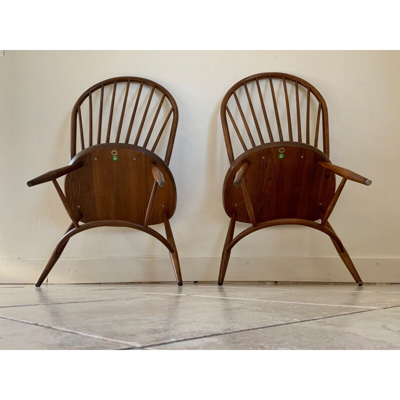 Paire de chaises vintage modèle 909 Latimer de Luciano Ercolani par Ercol