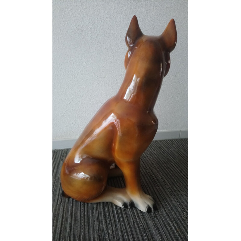 vintage Ceramic boxer 