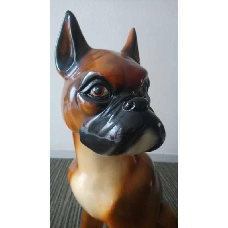 vintage Ceramic boxer 