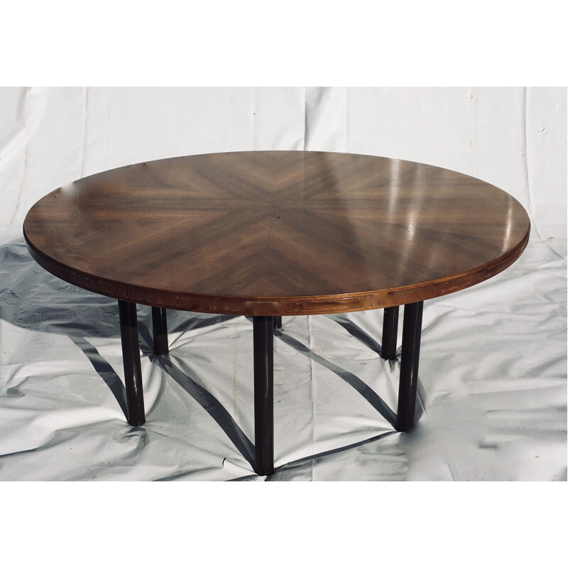 Grande table de 6 modules vintage