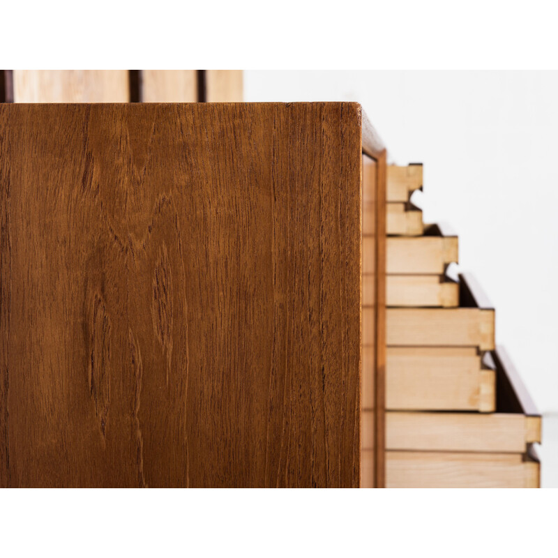 Vintage wall system in teak by Poul Cadovius for CADO, 1960s