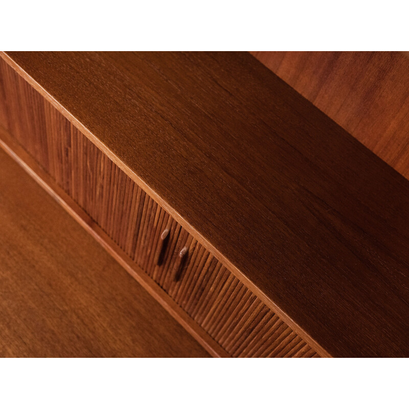 Vintage book shelf secretary in teak by Nexø, 1960s