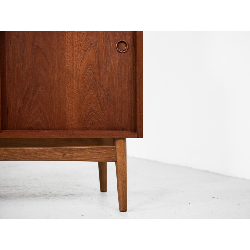 Vintage book shelf secretary in teak by Nexø, 1960s