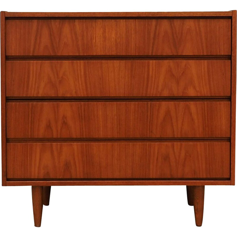 Vintage teak Chest Of Drawers, Denmark, 1960-70s