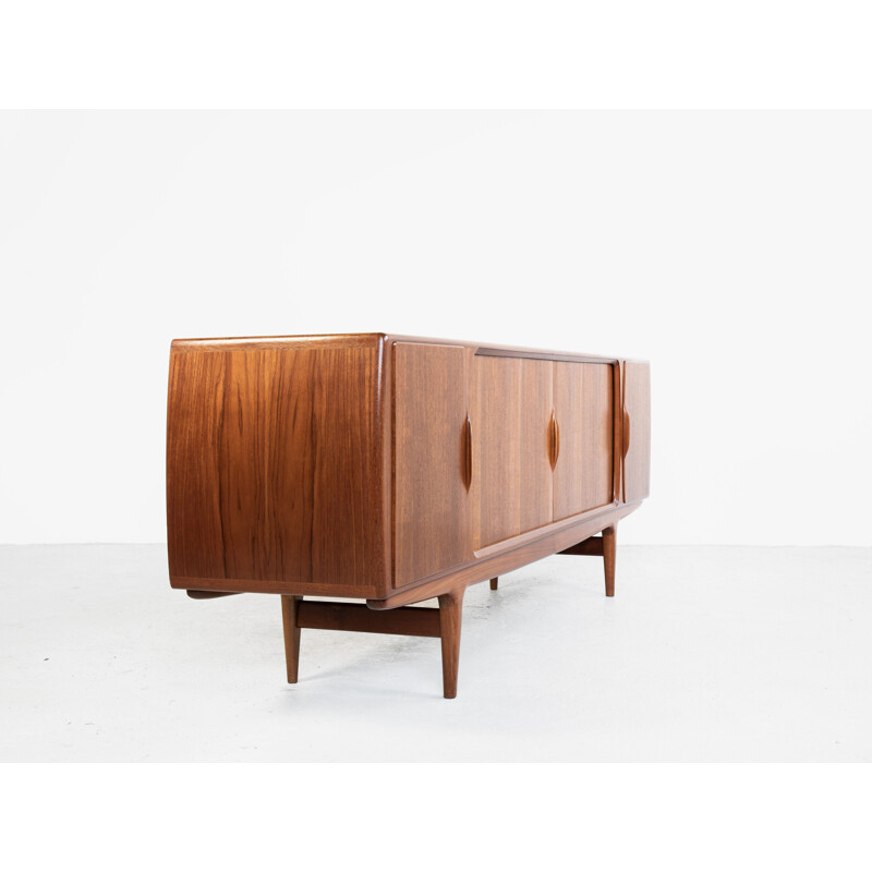 Vintage sideboard in teak by Johannes Andersen for Uldum, 1960s