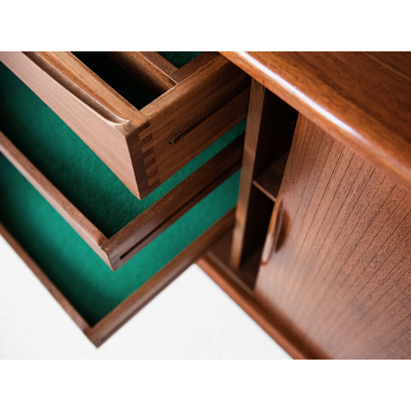 Vintage sideboard in teak by Johannes Andersen for Uldum, 1960s