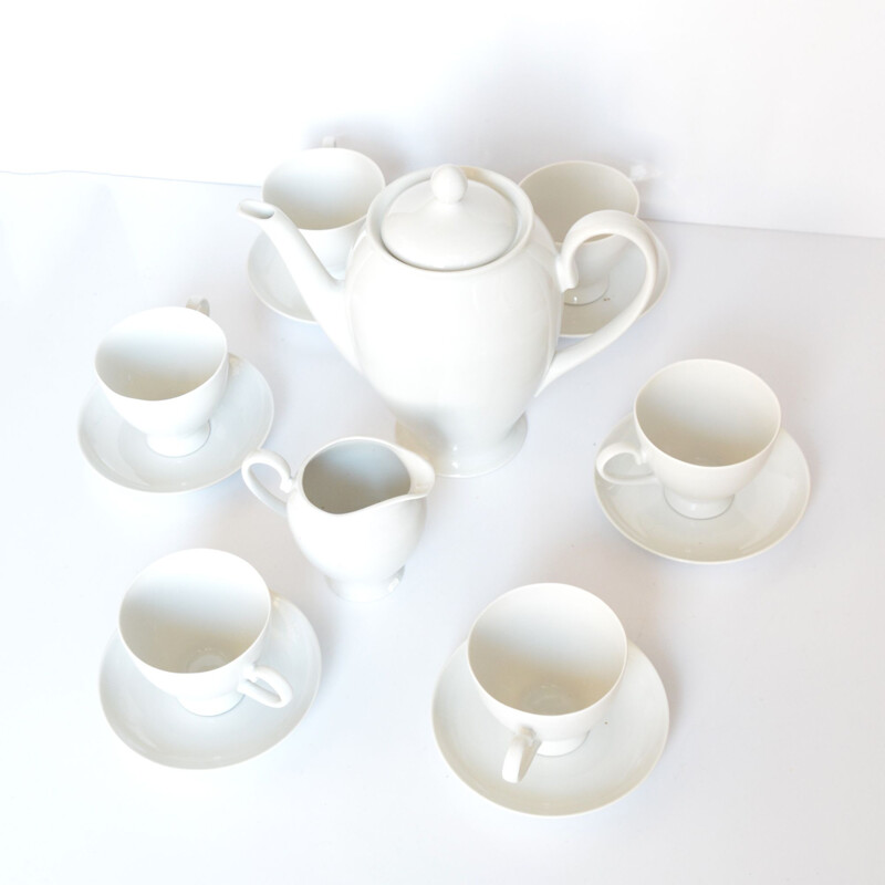 Porcelain vintage coffee service, 1970s