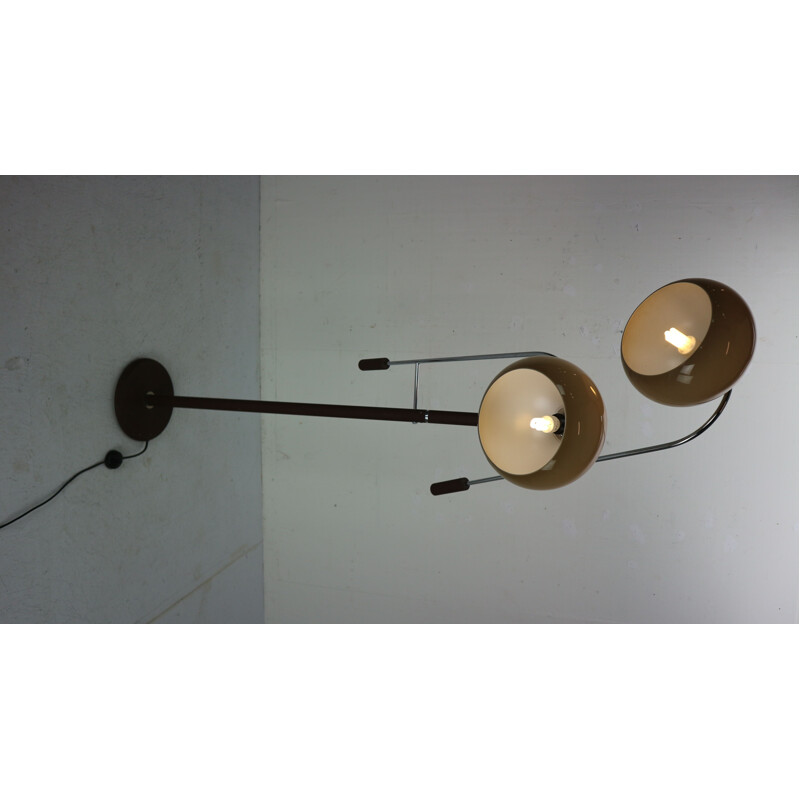 Vintage adjustable floor lamp by Dijkstra, 1970s