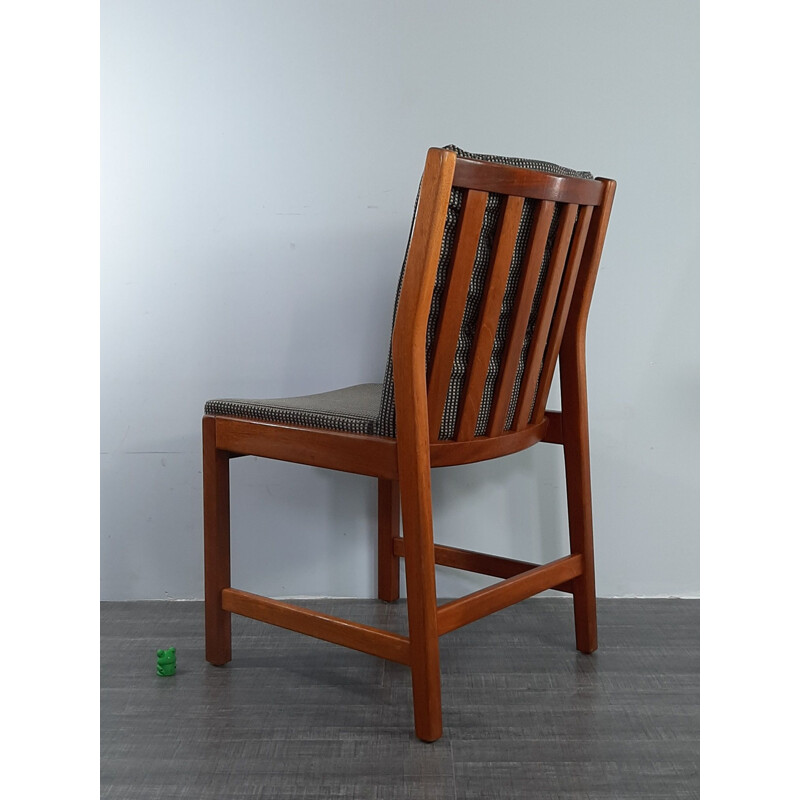 Set of 6 vintage mahogany dining chairs by Kurt Østervig for KP Møbler, 1950