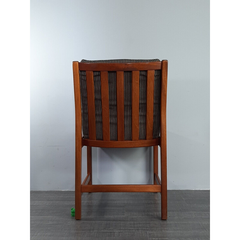 Set of 6 vintage mahogany dining chairs by Kurt Østervig for KP Møbler, 1950