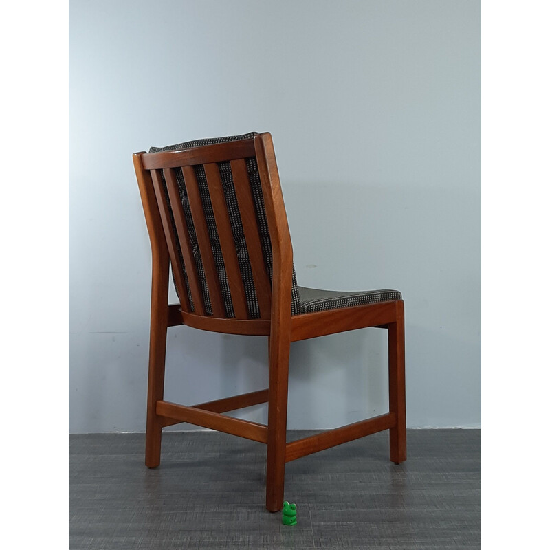 Set of 6 vintage mahogany dining chairs by Kurt Østervig for KP Møbler, 1950