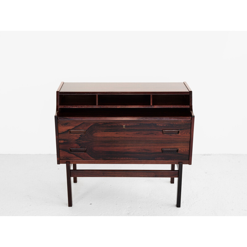 Vintage secretary in rosewood by Arne Wahl Iversen for Vinde Møbelfabrik, 1960s