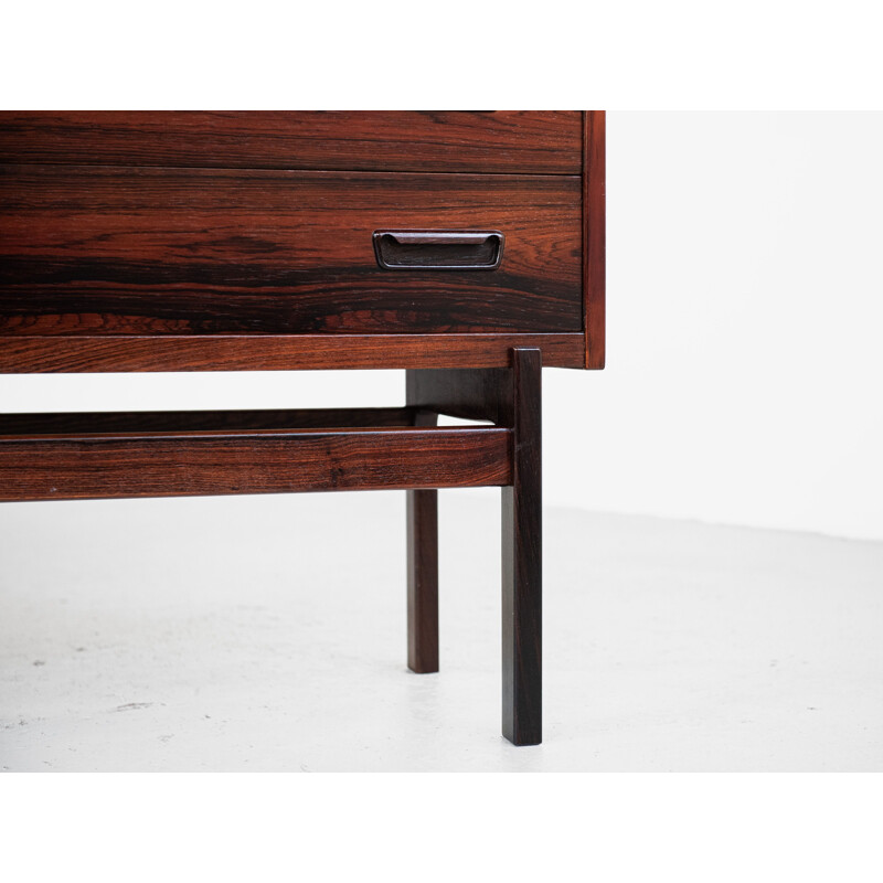 Vintage secretary in rosewood by Arne Wahl Iversen for Vinde Møbelfabrik, 1960s