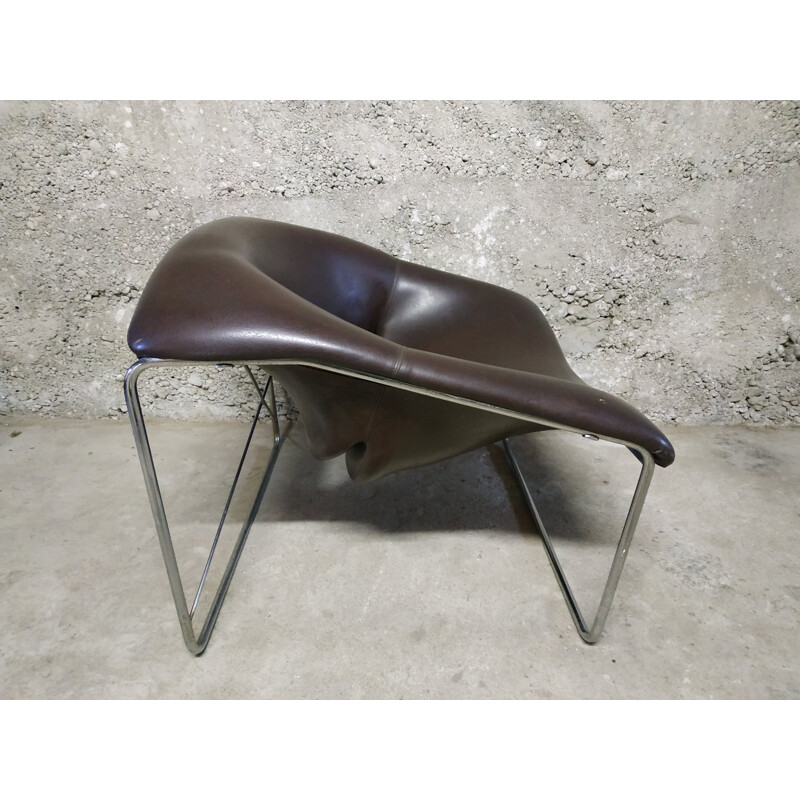 Vintage armchair model Cubique by Olivier Mourge Airborne edition, 1970s