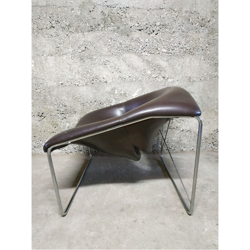 Vintage armchair model Cubique by Olivier Mourge Airborne edition, 1970s