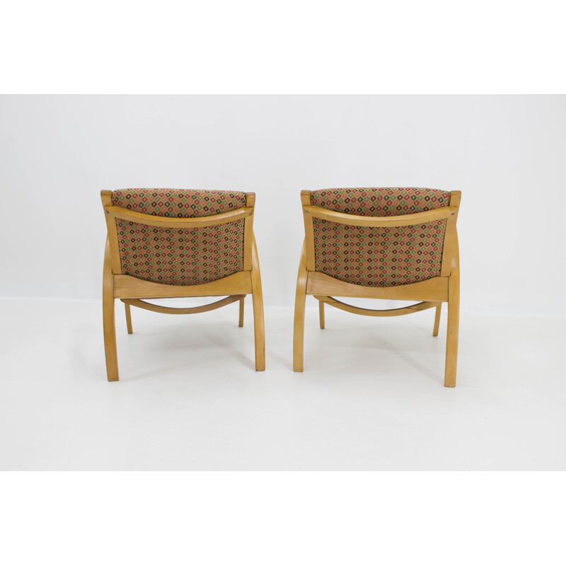 Set of 2 vintage armchairs, 1960s