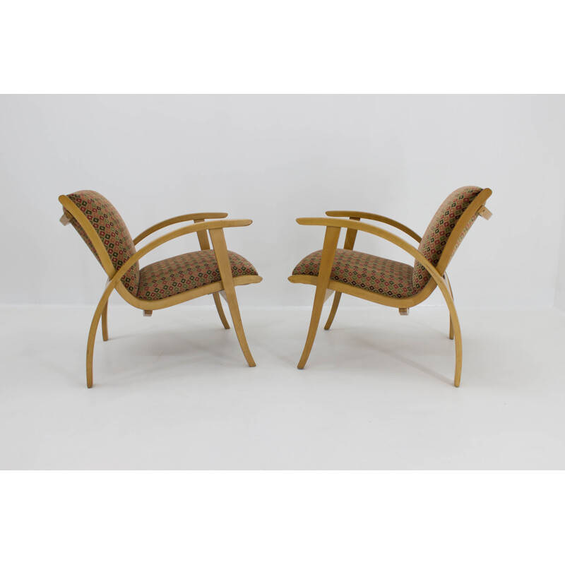 Ensemble de 2 fauteuils vintage, 1960