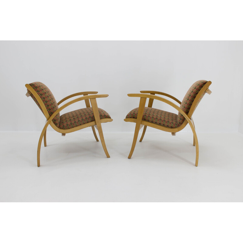 Set of 2 vintage armchairs, 1960s