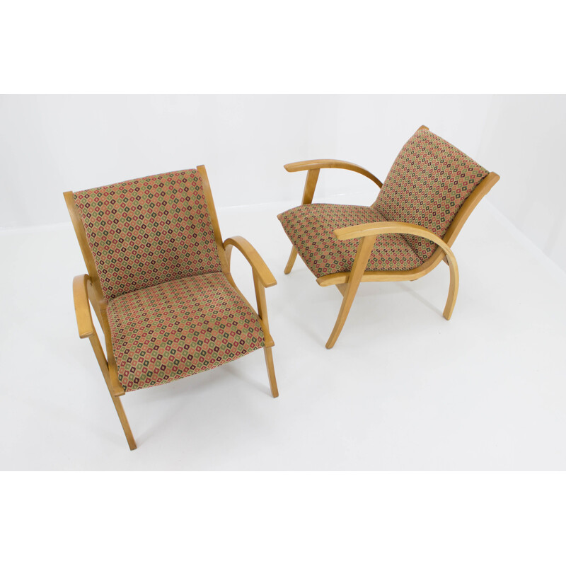 Set van 2 vintage fauteuils, 1960