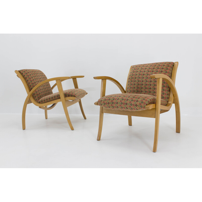 Set van 2 vintage fauteuils, 1960