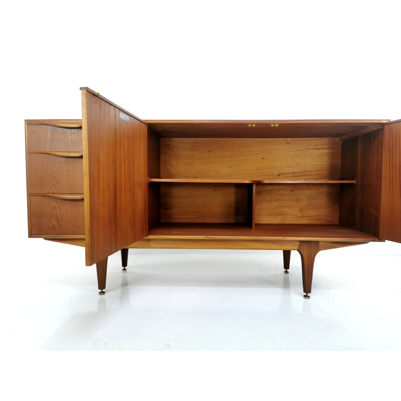 Teak vintage sideboard by Tom Robertson for Mcintosh, 1960s