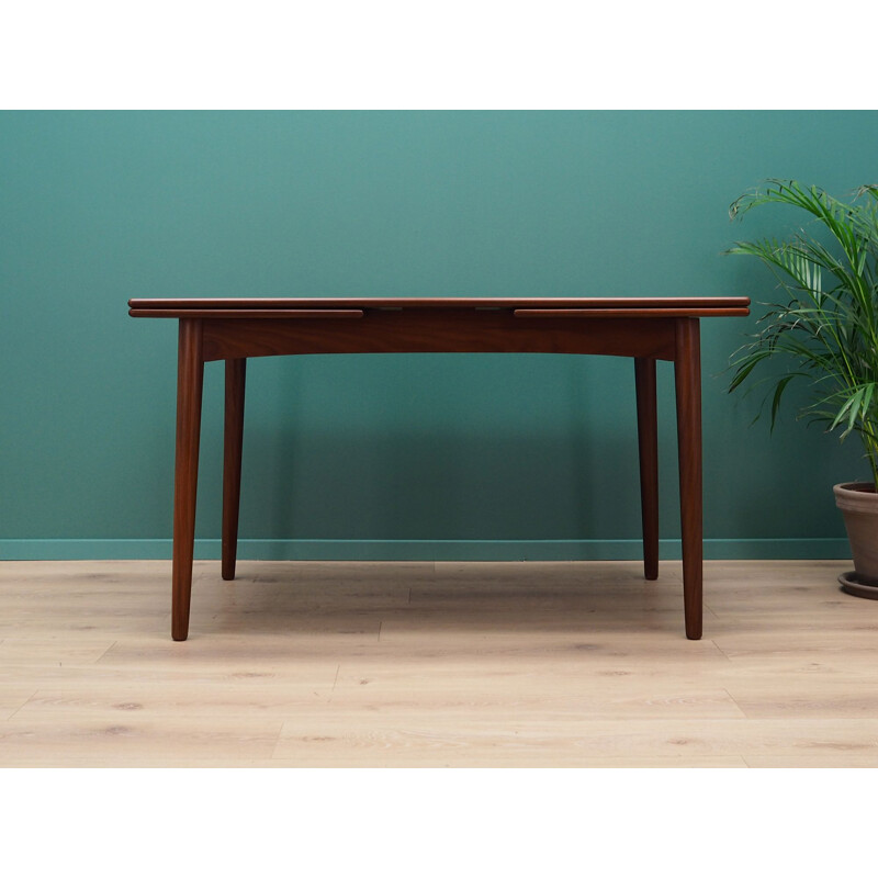 Vintage teak Dining Table, Denmark, 1960-70s