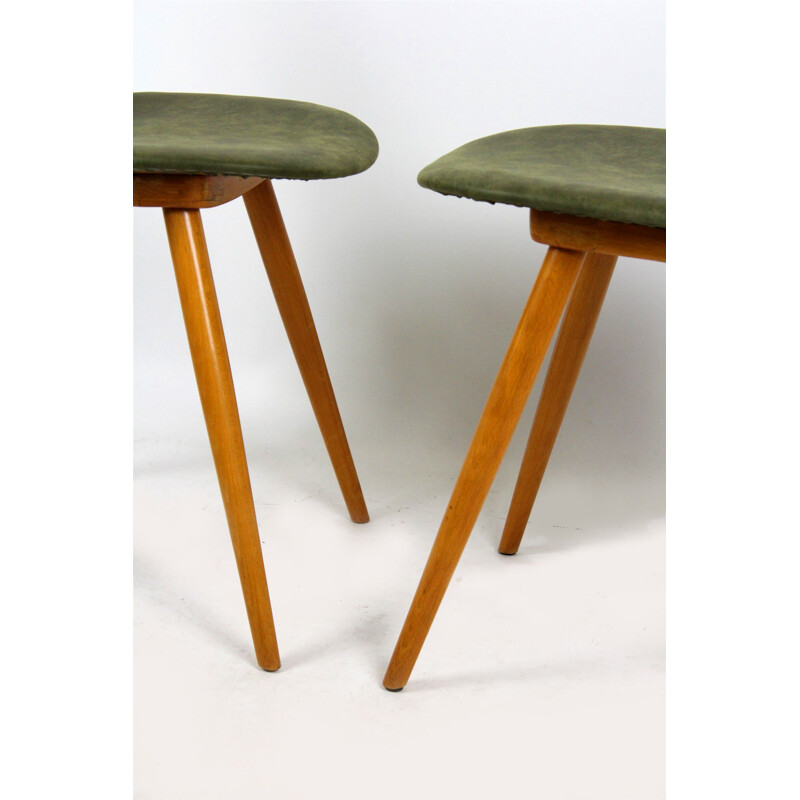 Set of 2 vintage Dining Chairs by František Jirák for Tatra, 1960s