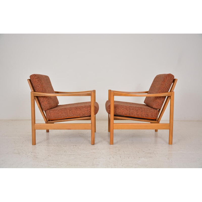 Pair of Scandinavian vintage armchairs, 1960s