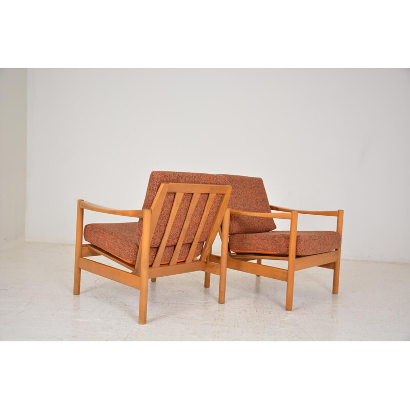 Pair of Scandinavian vintage armchairs, 1960s