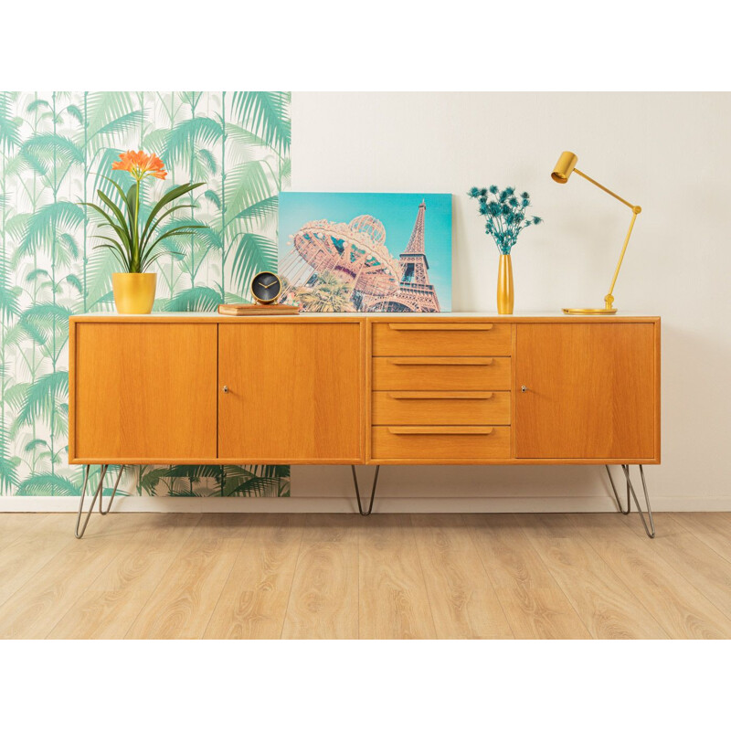 Vintage oak Sideboard by WK Möbel, Germany, 1960s