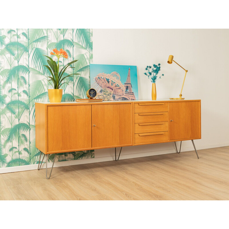 Vintage oak Sideboard by WK Möbel, Germany, 1960s