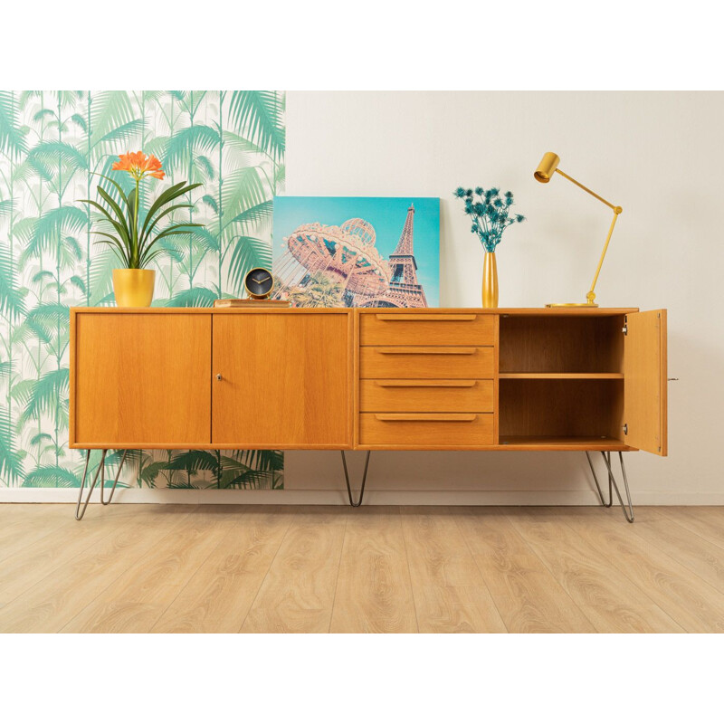 Vintage oak Sideboard by WK Möbel, Germany, 1960s