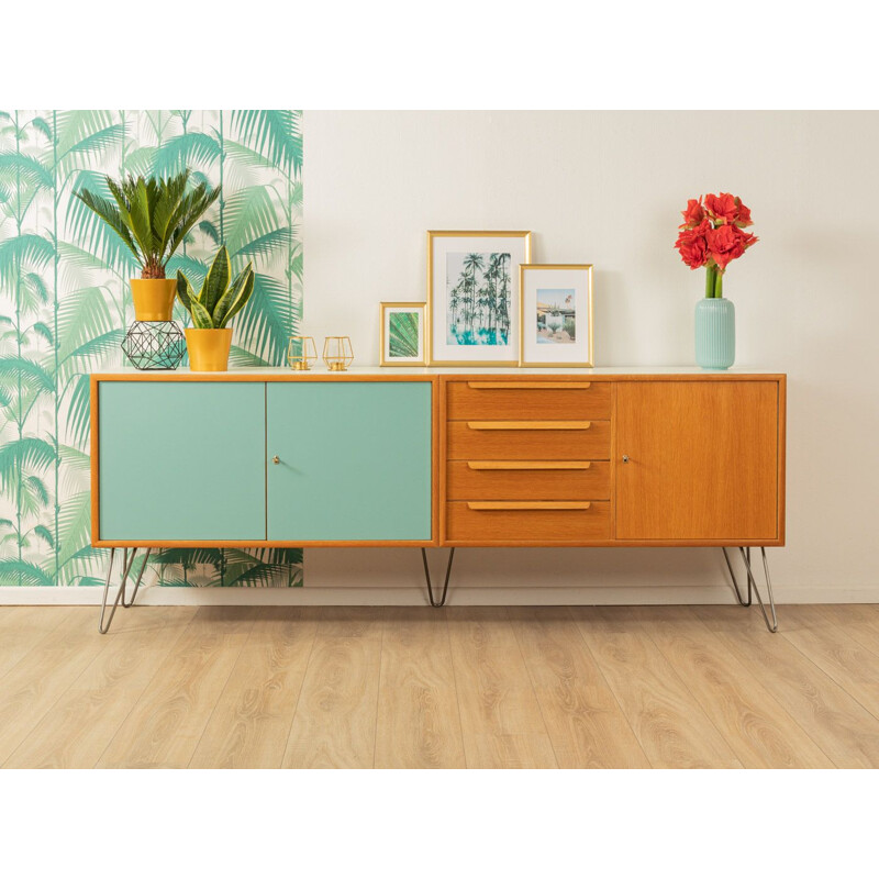 Vintage oak Sideboard by WK Möbel, Germany, 1960s