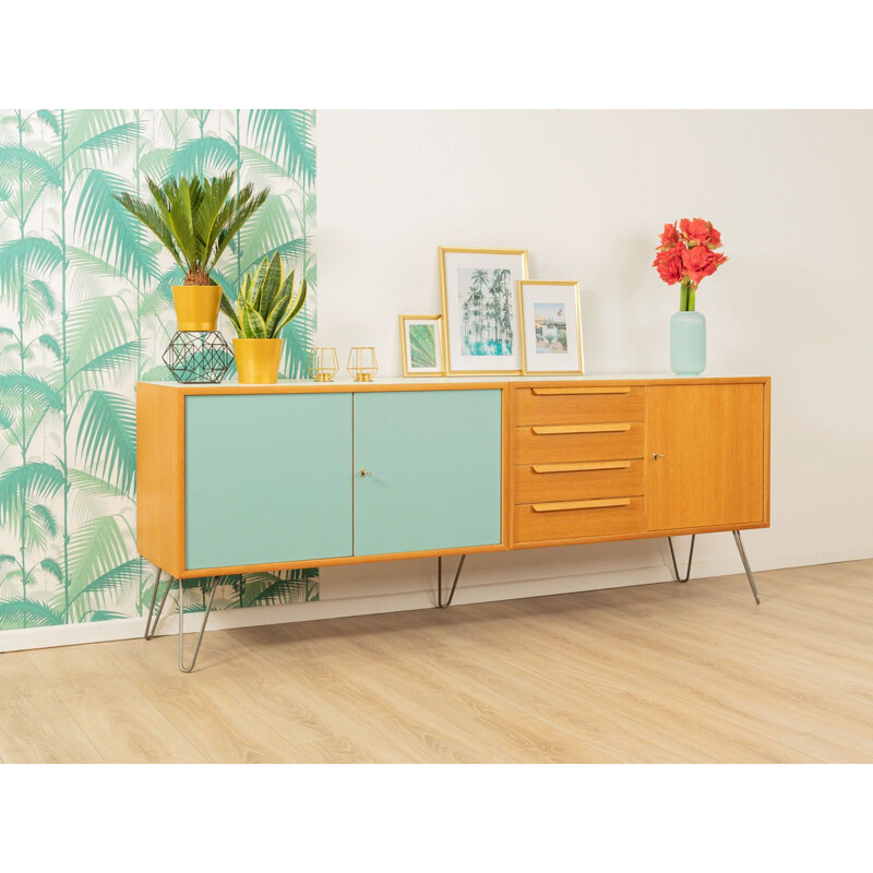 Vintage oak Sideboard by WK Möbel, Germany, 1960s