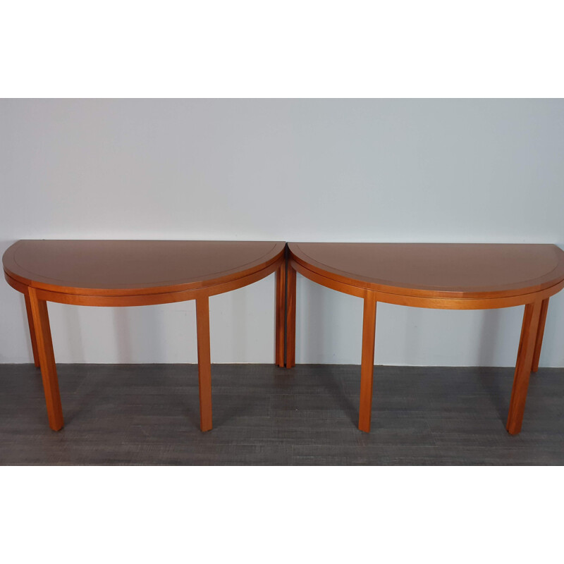 Vintage teakhouten tafel van Christian Hvidt voor Søborg, Denemarken 1950