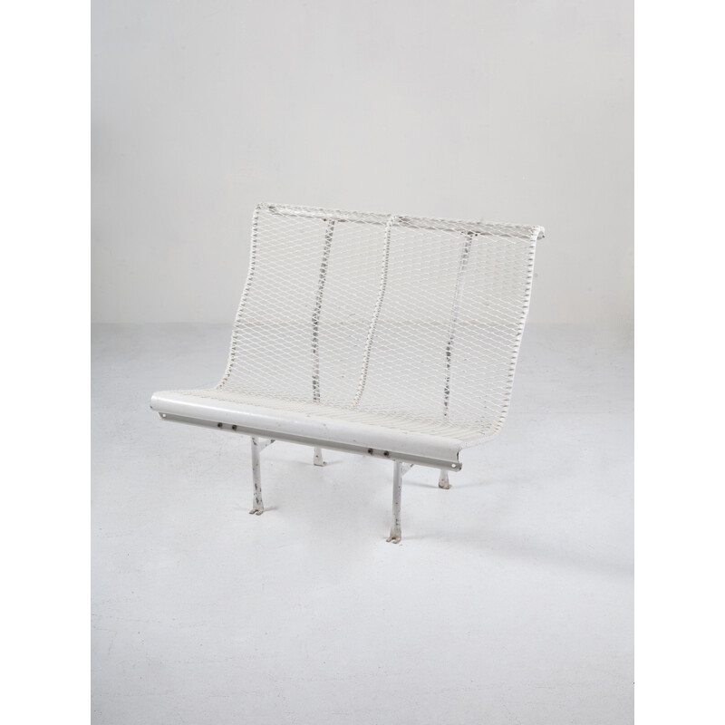 Vintage Model "Banco Perforano" Bench by Lluís Clotet & Oscar Tusquets for BD Barcelona, 1970s