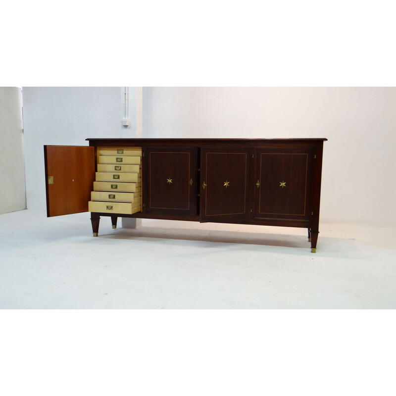 Vintage Mahogany sideboard by Decoene