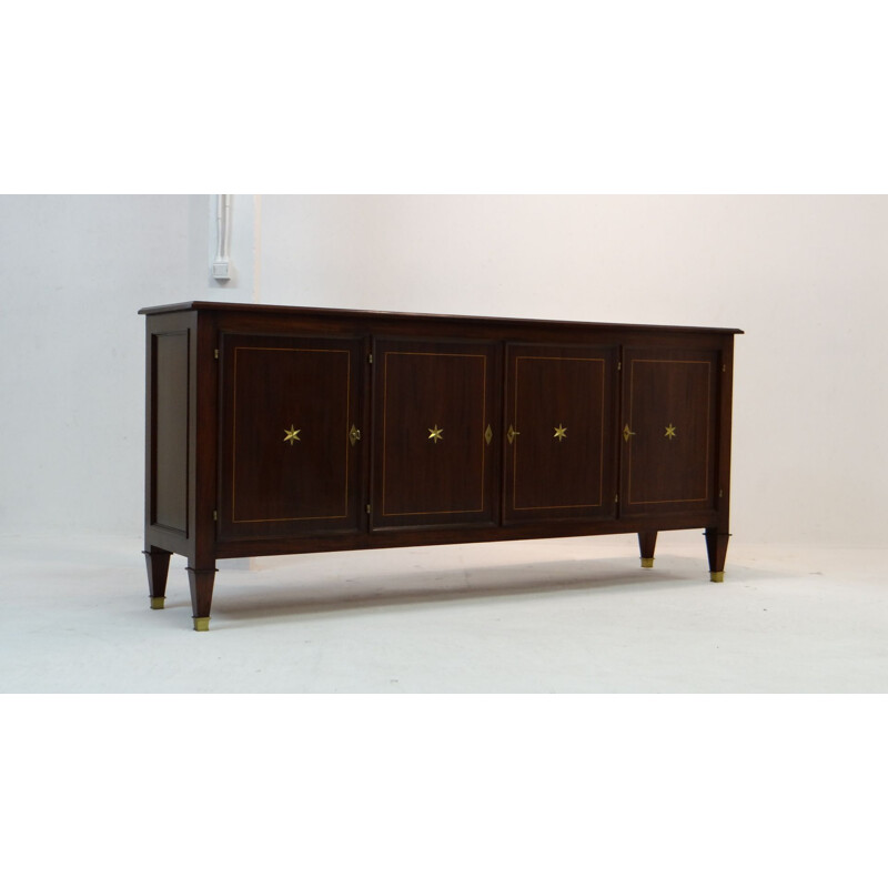 Vintage Mahogany sideboard by Decoene