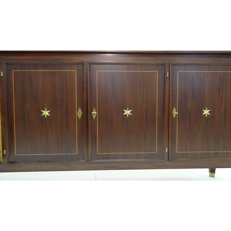 Vintage Mahogany sideboard by Decoene