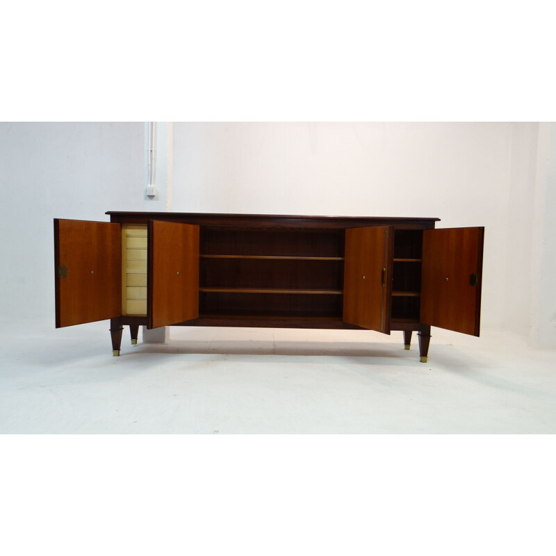 Vintage Mahogany sideboard by Decoene