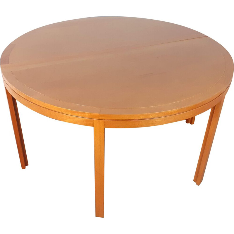 Vintage teak table by Christian Hvidt for Søborg, Denmark 1950