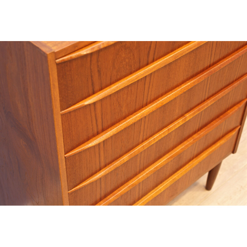 Danish vintage chest of drawers in teak, 1960s