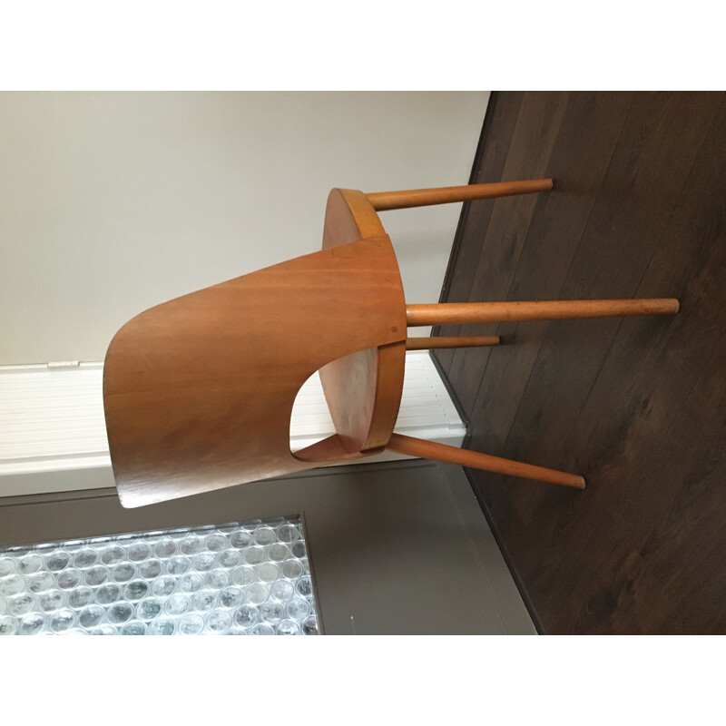  Plywood vintage chair by Oswald Haerdtl for Thonet, 1955