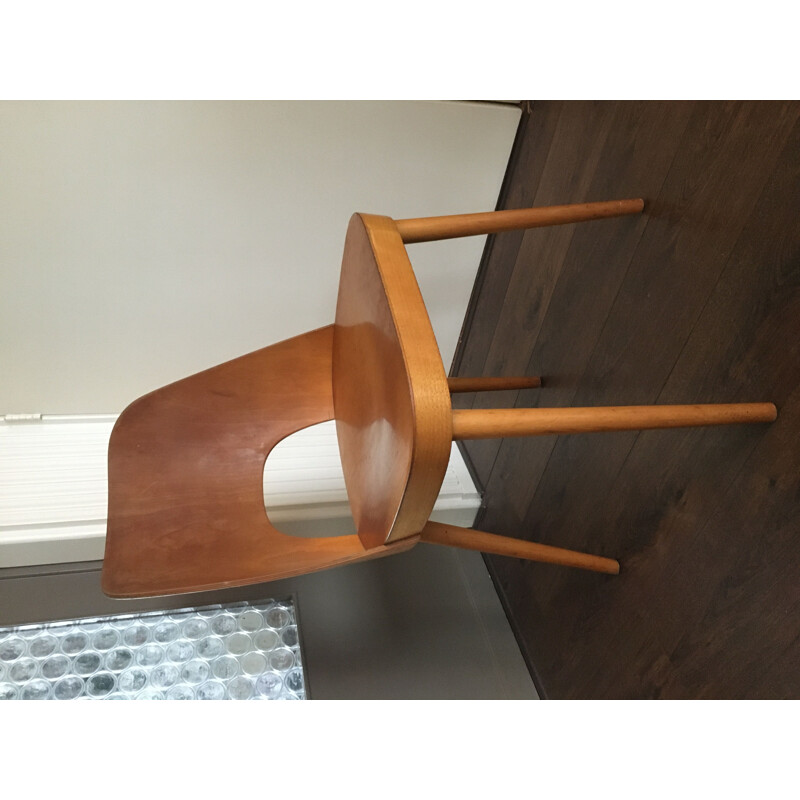  Plywood vintage chair by Oswald Haerdtl for Thonet, 1955
