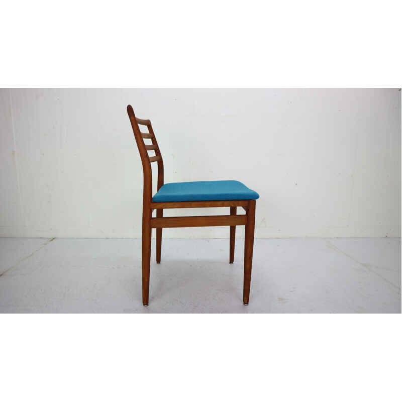 Set of 4 vintage Teak Dining Chairs by Erling Torvits for Sorø Stolefabrik, Denmark, 1960s