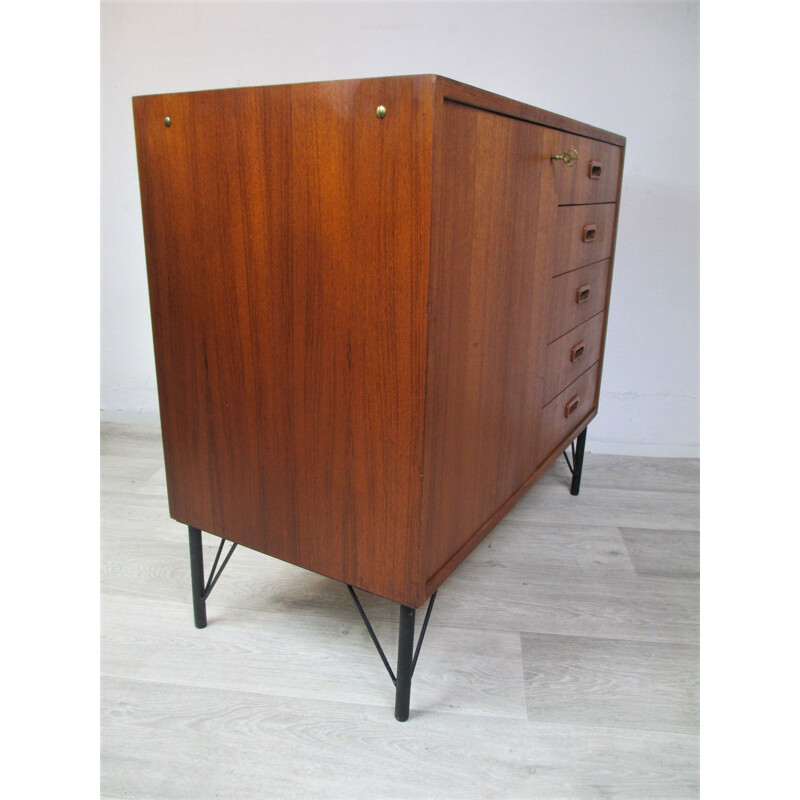 Vintage teak Chest of Drawers, 1960s